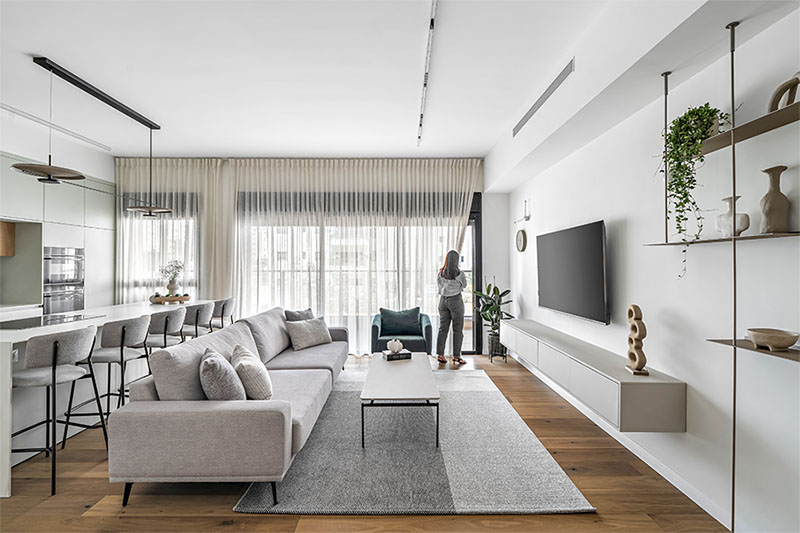 עיצוב דירת 5 חדרים - עיצוב פנים | אורית וילקר